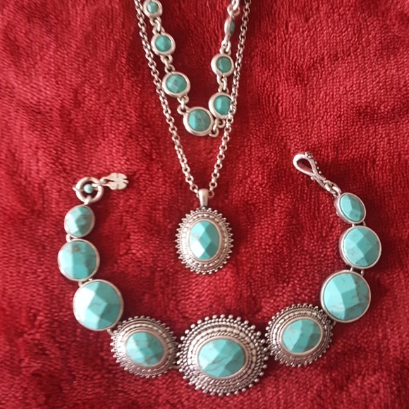 Lucky Brand Jewelry - LUCKY BRAND double necklace/bracelet set